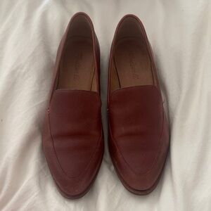 Madewell Brown Leather Slip-On Loafers